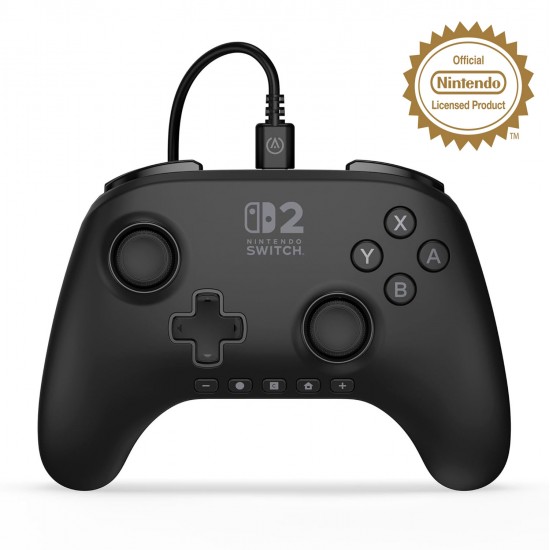 کنترلر نینتندو سوییچ 2 مشکی - PowerA Advantage Wired Controller for Nintendo Switch 2