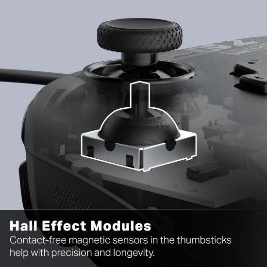 کنترلر نینتندو سوییچ 2 مشکی - PowerA Advantage Wired Controller for Nintendo Switch 2