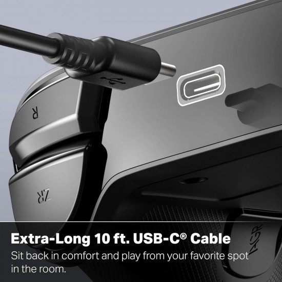 کنترلر نینتندو سوییچ 2 مشکی - PowerA Advantage Wired Controller for Nintendo Switch 2