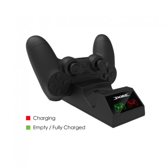 شارژر دوتایی دسته بازی پلی استیشن 4 - Dual Charging Dock Dualshock 4 Dobe