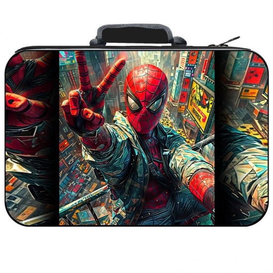 کیف پلی استیشن 5 طرح دار - Playstation 5 Fat Bag Spider Design