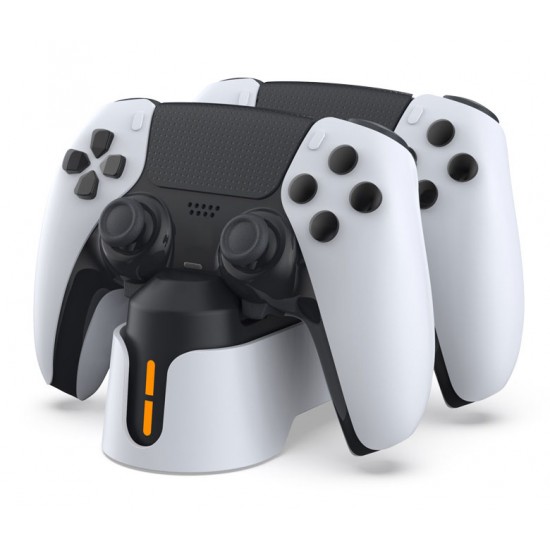 شارژر دسته پلی استیشن 5 لایت دار - Dual Charging DualSense Dobe
