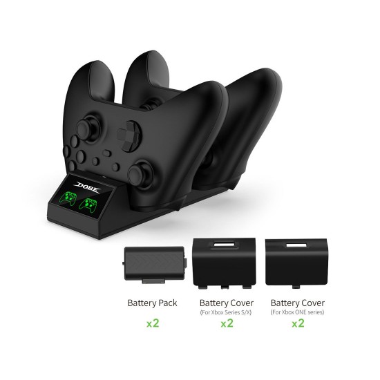شارژر و باطری پک انواع کنترلر ایکس باکس - Xbox Controller Dual Charging Dock