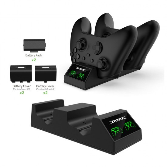 شارژر و باطری پک انواع کنترلر ایکس باکس - Xbox Controller Dual Charging Dock