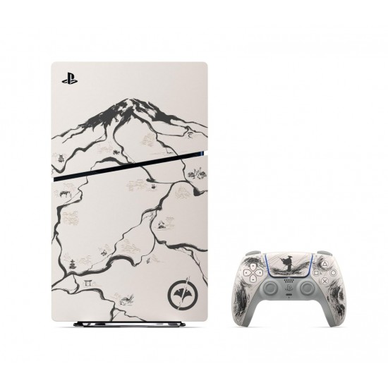 پلی استیشن 5 اسلیم با درایو باندل گوست آف یوتی مشکی - Playstation 5 Slim Standard Bundle Ghost of Yotei Black