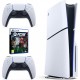 پلی استیشن 5 اسلیم با درایو باندل -  Playstation 5 Slim With Drive Bundle FC26 Two Controller