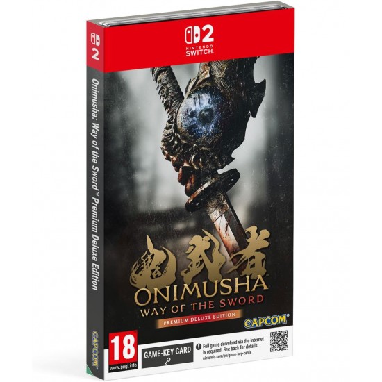Onimusha Way of the Sword Premium Deluxe Steelbook Nintendo Switch 2
