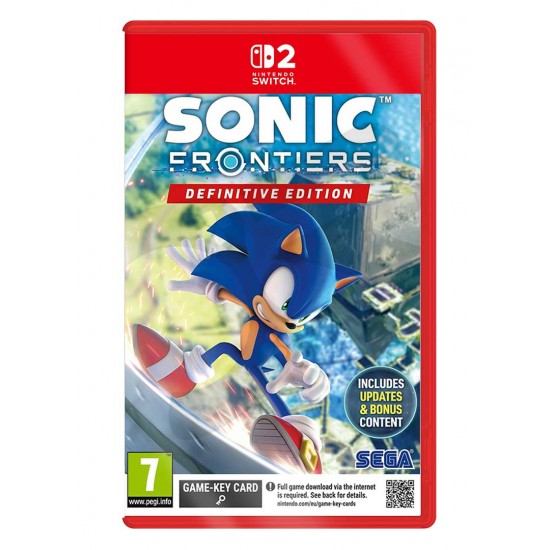 Sonic Frontiers Definitive Edition Nintendo Switch 2