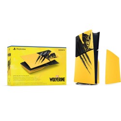 قاب پلی استیشن 5 اسلیم استاندارد و دیجیتال اورجینال - PS5 Slim FacePlate Marvels Wolverine Battle Yellow