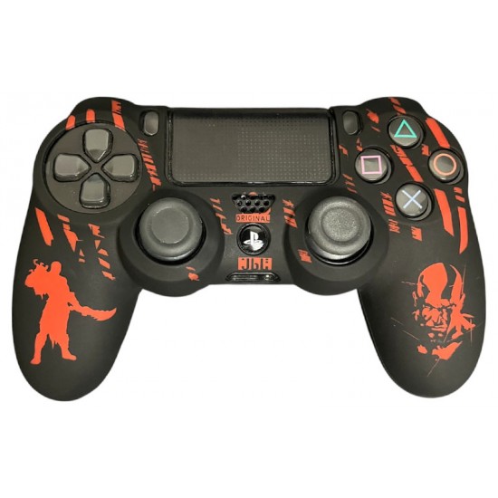 روکش دسته سیلیکونی پلی استیشن 4 - Silicone Cover Dualshock 4 GOW Design