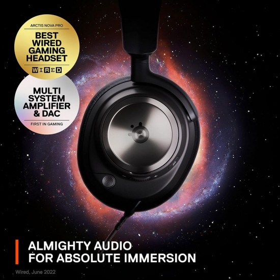 هدست گیمینگ - SteelSeries Arctis Nova Pro Multi-System Gaming Headset