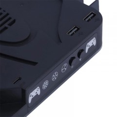 استند عمودی پلی استیشن 5 پرو،اسلیم و فت - Multlfunctional Cooling Stand PS5 Pro Slim Fat Deadskull