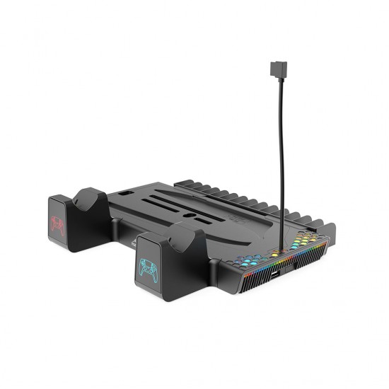 استند عمودی پلی استیشن 5 پرو ،اسلیم و فت - Multlfunctional Cooling Stand PS5 Pro Slim Fat TSCO TGS 16