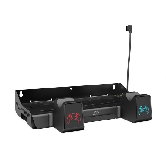 استند دیواری و عمودی پلی استیشن 5 پرو ،اسلیم و فت - Multlfunctional Cooling Stand PS5 Slim Fat TSCO TGS 18