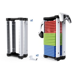 استند مخصوص دیسک بازی ،کنترلر و هدست  - Storage Stand For Game Box Dobe