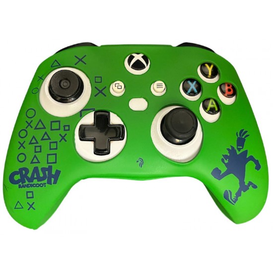 روکش دسته ایکس باکس سریز طرح دار - Silicone Cover wireless Controller Xbox Series Crash Design