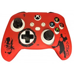 روکش دسته ایکس باکس سریز طرح دار - Silicone Cover wireless Controller Xbox Series GOW Code2 Design