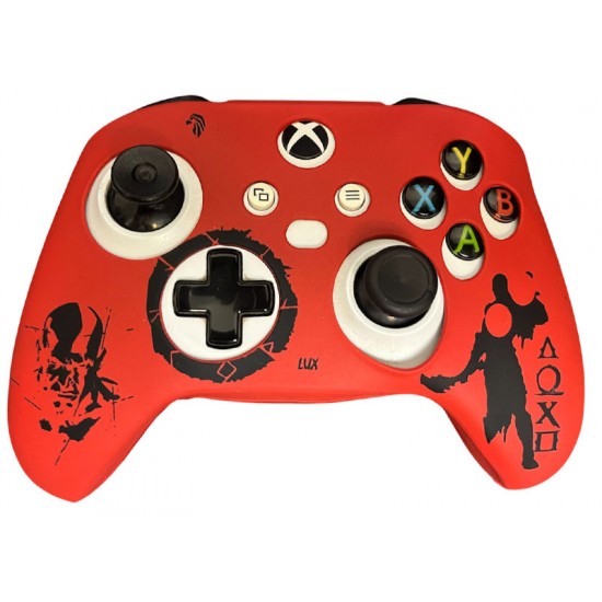 روکش دسته ایکس باکس سریز طرح دار - Silicone Cover wireless Controller Xbox Series GOW Code2 Design