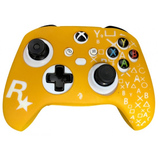 روکش دسته ایکس باکس سریز طرح دار - Silicone Cover wireless Controller Xbox Series RockStar Design