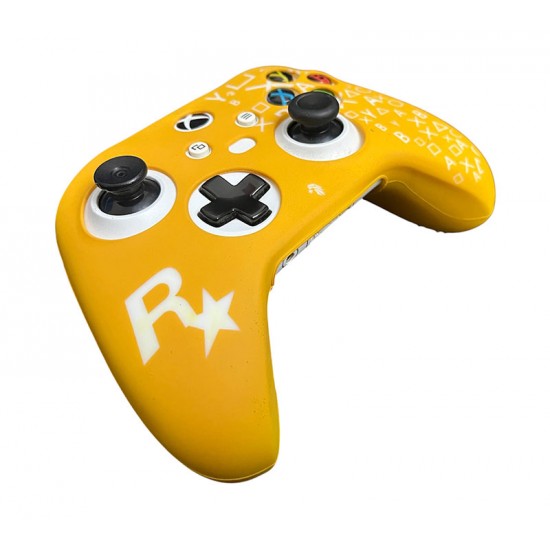 روکش دسته ایکس باکس سریز طرح دار - Silicone Cover wireless Controller Xbox Series RockStar Design