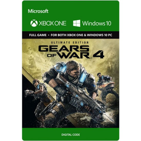 کد دیجیتالی بازی ایکس باکس وان - Gears Of War 4 Ultimate Edition  Full Game Download
