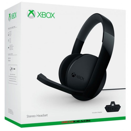 هدست ایکس باکس وان - Xbox One Stereo Headset Black with Adapter