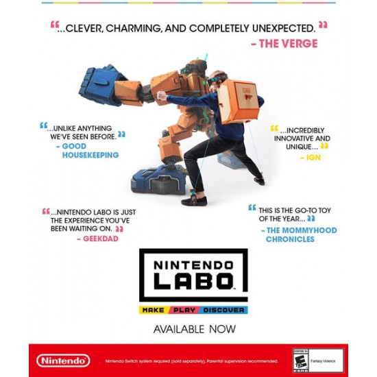 نینتندو سوییچ لب - Nintendo Labo Robot Kit