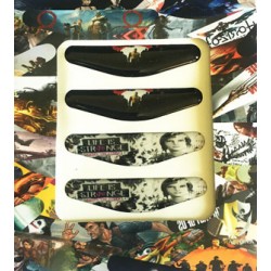 لایت بار ژله ای دسته بازی پلی استیشن پک 4 تایی - light bar Jelly Dualshock4 Code 25