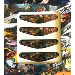 لایت بار ژله ای دسته بازی پلی استیشن پک 4 تایی - light bar Jelly Dualshock4 Code 3