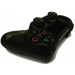 روکش دسته پلی استیشن 4 طرح دار+ سر آنالوگ - Silicon Cover Dual shock 4 AS +Thumb Grips