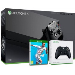 ایکس باکس وان ایکس 1 ترابایت باندل دو دسته - Xbox one X 1TB Bundle FIFA19Two Wireless controller
