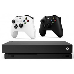 ایکس باکس وان ایکس 1 ترابایت باندل دسته سفید - Xbox one X 1TB Bundle Two Wireless controller