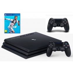 پلی استیشن 4 پرو ریجن 2 باندل فیفا 19 و  دو دسته - Playstation 4 Pro Bundle Two Dualshock 4 FIFA19