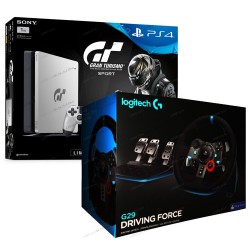 پلی استیشن 4 اسلیم 1 ترابایت باندل - Playstation 4 Slim 1TB Reg 2 Bundle GT Sport Driving Force