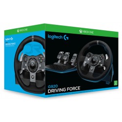 فرمان و پدال ایکس باکس وان - Driving Force Logitech G920