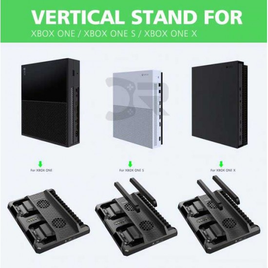 استند چند کاره انواع ایکس باکس وان به همراه باطری پک - Xbox One Multifunctional Cooling Stand