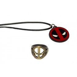 انگشتر و گردنبند - Necklace And Ring Gaming DeadPool