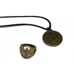 انگشتر و گردنبند - Necklace And Ring Gaming Marvel