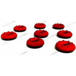 محافظ آنالوگ دسته بازی طرح RDR2 (بسته 4 تایی) - Thumb Grips Controller RDR2 Design Red