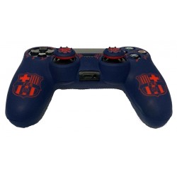 روکش دسته پلی استیشن 4 بارسلونا+2عدد محافظ آنالوگ - Silicon Cover Dualshock4 Barcelona