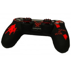 روکش دسته پلی استیشن 4 +2عدد محافظ آنالوگ - Silicone Cover Dualshock 4 GOW4
