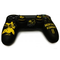 روکش دسته پلی استیشن 4 +2عدد محافظ آنالوگ - Silicone Cover Dualshock 4 MK11