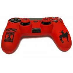 روکش دسته پلی استیشن 4 طرح دار - 2 Silicon Cover Dualshock 4 Red Dead 