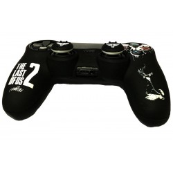 روکش دسته پلی استیشن 4 +2عدد محافظ آنالوگ - Silicone Cover Dualshock 4 The Last Of Us 2