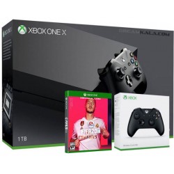 ایکس باکس وان ایکس 1 ترابایت باندل دو دسته - Xbox one X 1TB Bundle FIFA20 Two Wireless controller