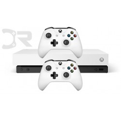 ایکس باکس وان ایکس 1 ترابایت سفید 2 کنترلر - Xbox one X 1TB White Bundle Two Controller