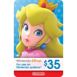 گیفت کارت 35$ نینتندو - Nintendo Eshop 35$