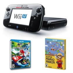 وی یو باندل ماریو کارت 8 - Wii U Bundle MarioKart 8 Deluxe set 32 GB+Mario Maker