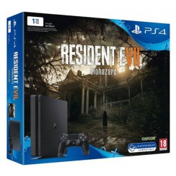 پلی استیشن 4 اسلیم 1 ترابایت ریجن 2 باندل - Playstation 4 Slim 1TB Reg 2 Bundle Resident Evil VII