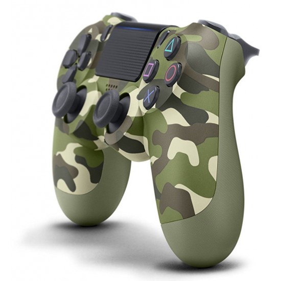 دسته بازی پلی استیشن 4 سبز ارتشی سری جدید - Dualshock 4 Green camouflage Grade 1
